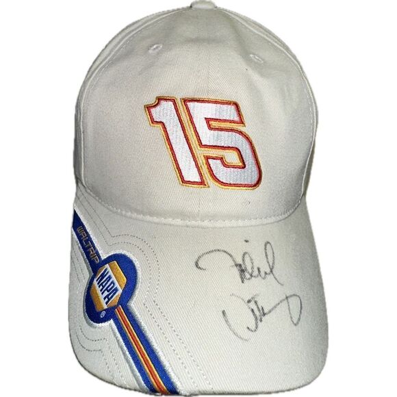 Autograph MICHAEL WALTRIP‎ NASCAR RACING 15 Chase Authentics NAPA HAT CAP - Picture 1 of 9